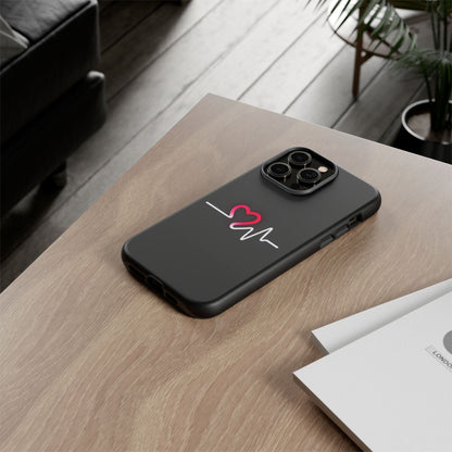 Heartbeats Tough Phone Case
