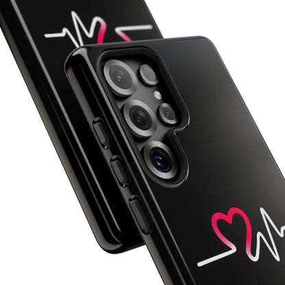 Heartbeats Tough Phone Case
