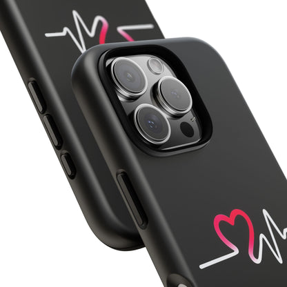 Heartbeats Tough Phone Case
