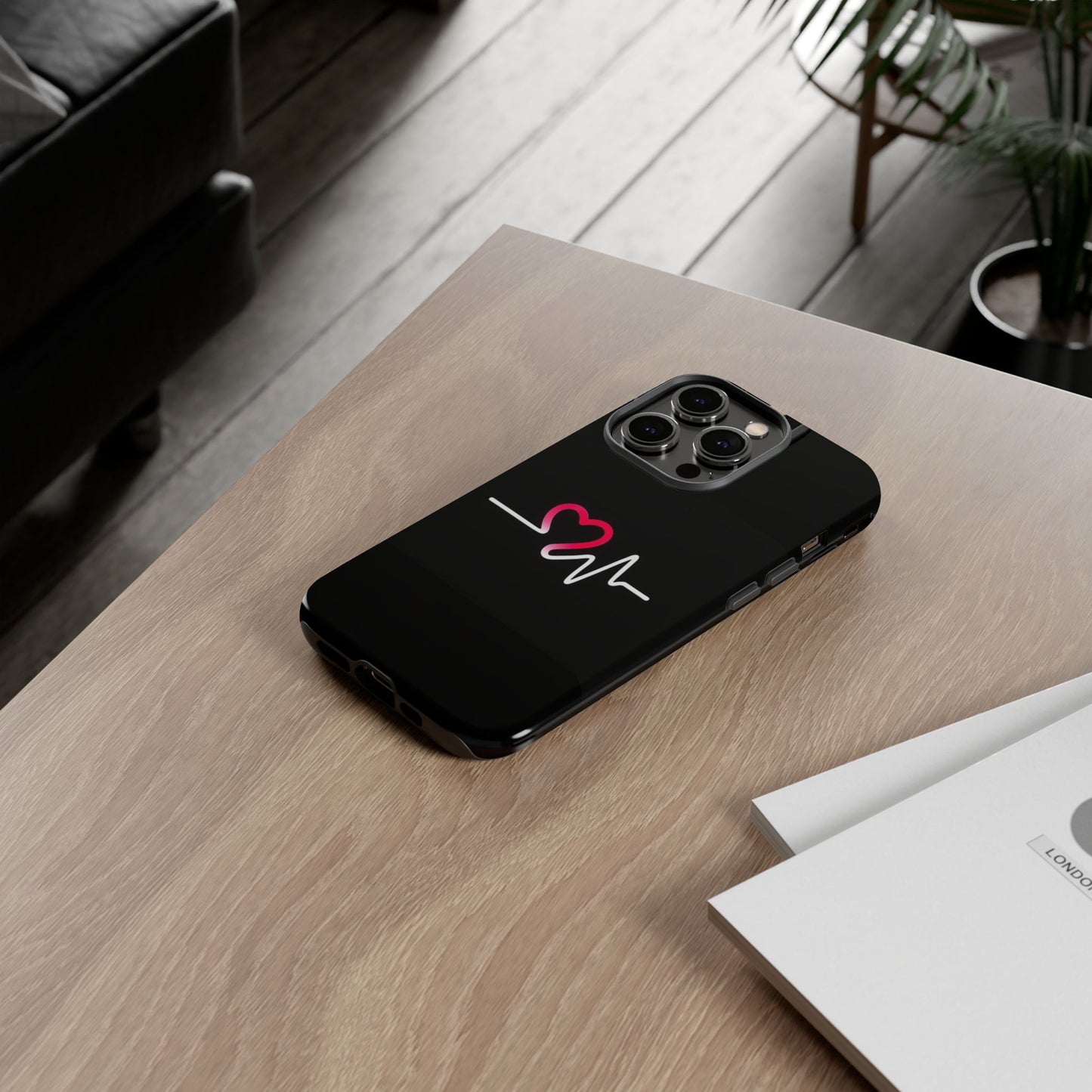 Heartbeats Tough Phone Case