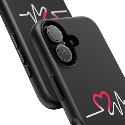 Heartbeats Tough Phone Case