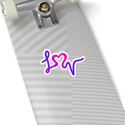 LOV Kiss-Cut Stickers