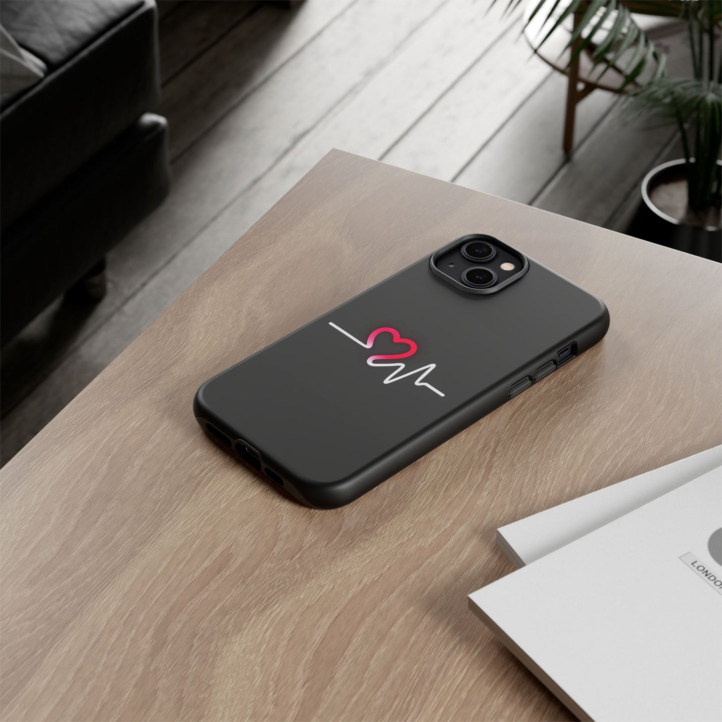 Heartbeats Tough Phone Case