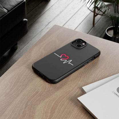 Heartbeats Tough Phone Case