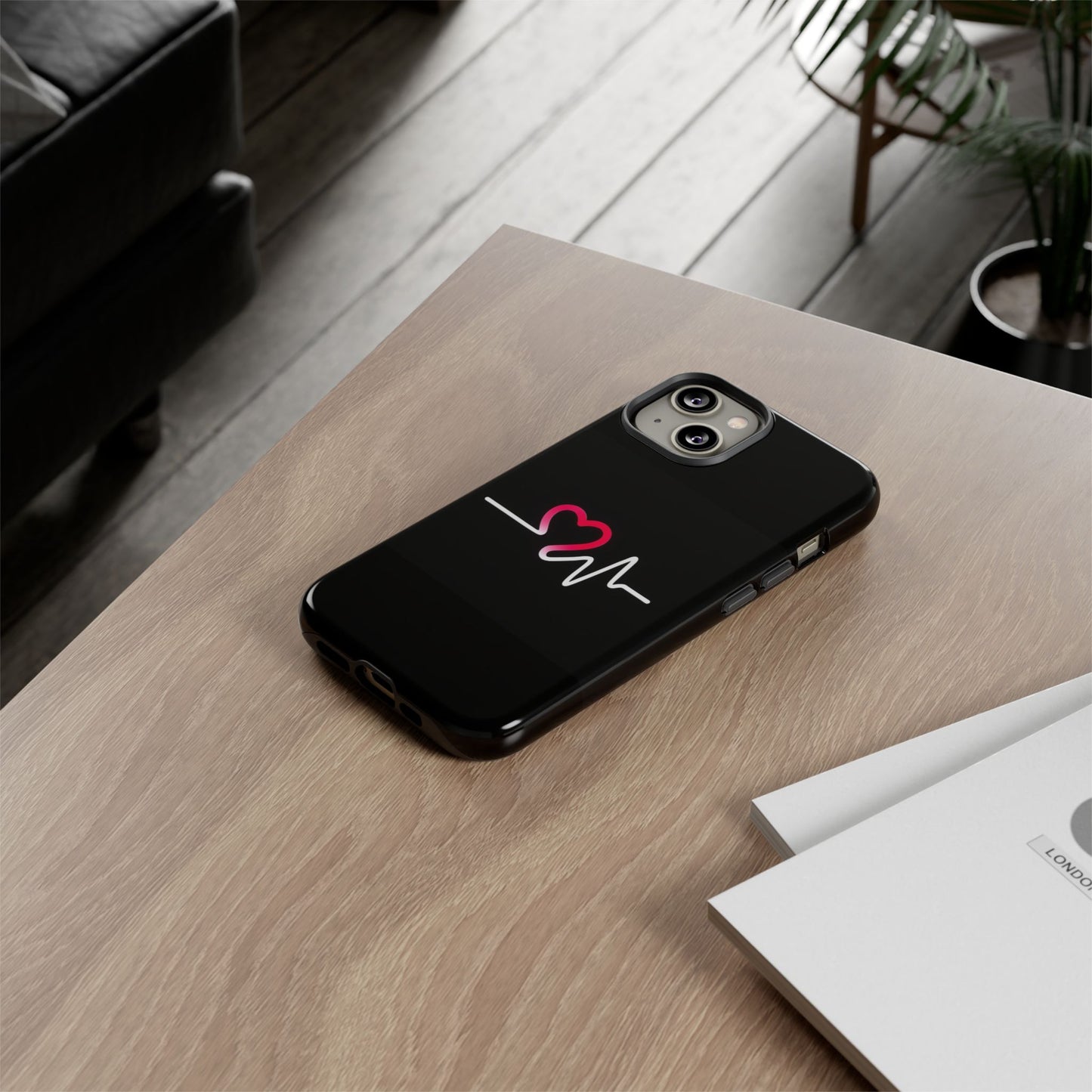 Heartbeats Tough Phone Case