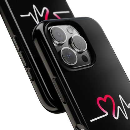 Heartbeats Tough Phone Case