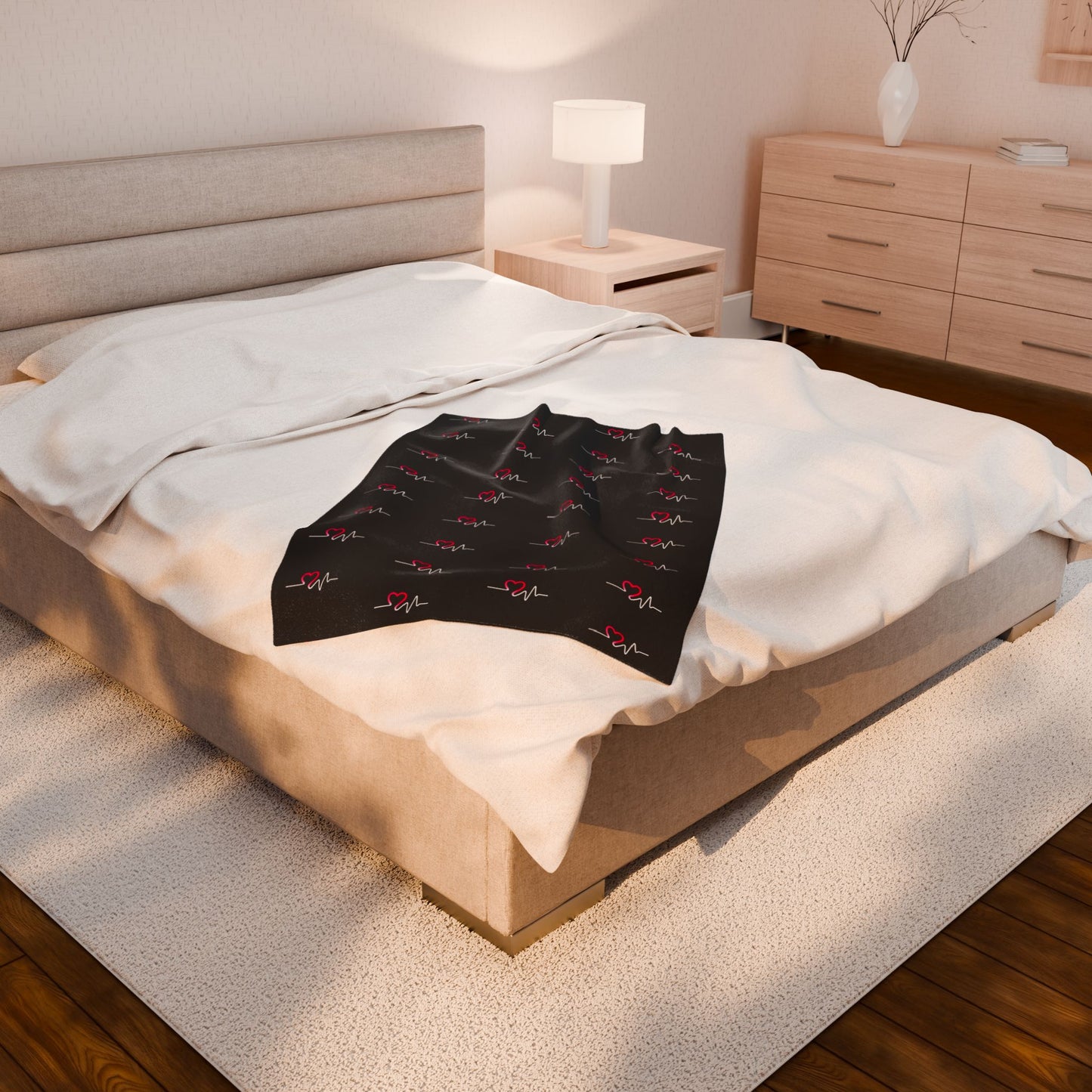 Where RPM Meets BPM Plush Blanket