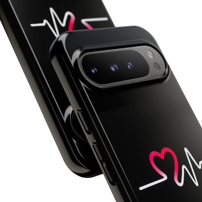 Heartbeats Tough Phone Case