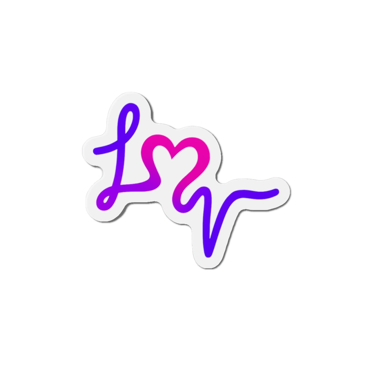 LOV Die-Cut Magnet