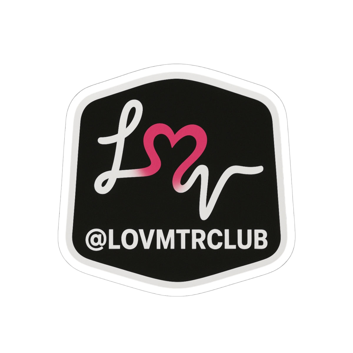 LOV Shield Sticker