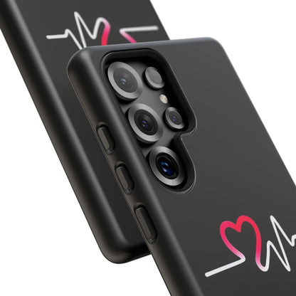 Heartbeats Tough Phone Case
