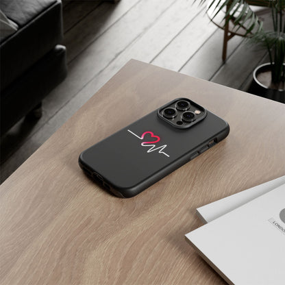Heartbeats Tough Phone Case